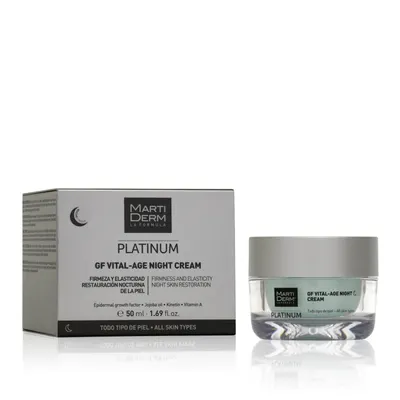 Crema hidratanta de noapte GF Vital-Age Platinum, Martiderm | 50 ml