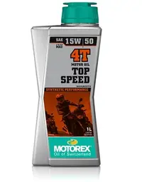 Ulei motor MOTOREX Top Speed 4T 15W50 MTR 308096 1L 1L