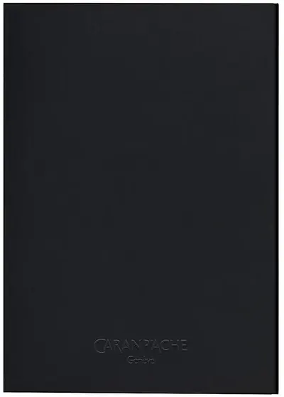 Agendă Caran d'Ache - Colormat-X, A5, liniat, negru