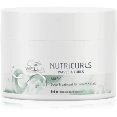 Wella Professionals Nutricurls Waves & Curls masca de netezire pentru par ondulat si cret 150 ml
