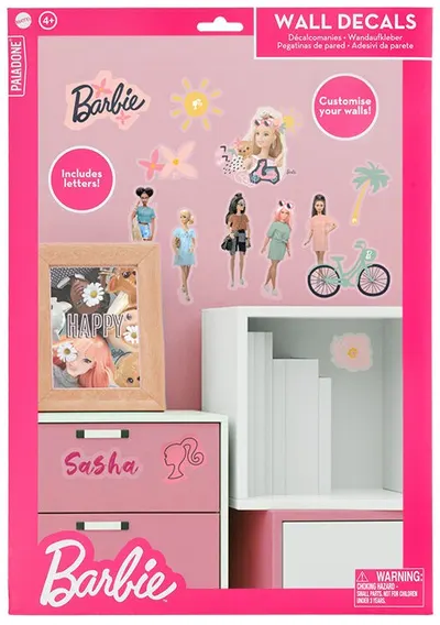 Stickere de perete Paladone Retro Toys: Barbie - Characters