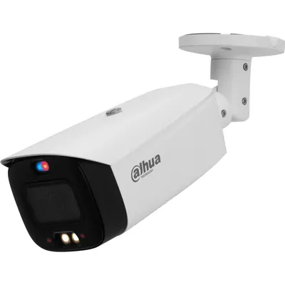 Camera IP WizSense Dahua IPC-HFW3849T1-AS-PV-0280B-PRO, 8MP, lentila 2.8mm, Smart Dual Light 30m, alarma, microfon dual, difuzor, PoE, IP67