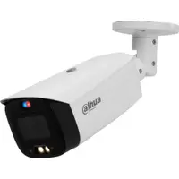 Camera IP WizSense Dahua IPC-HFW3849T1-AS-PV-0280B-PRO, 8MP, lentila 2.8mm, Smart Dual Light 30m, alarma, microfon dual, difuzor, PoE, IP67