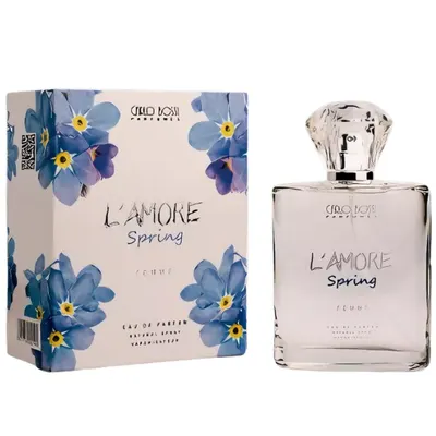 Apa de parfum pentru femei LAmore Spring, Carlo Bossi | 100 ml