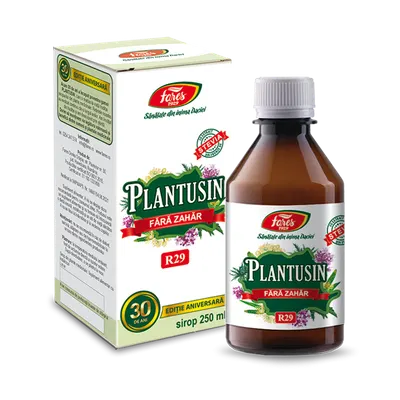 Sirop Plantusin pentru diabetici, 250 ml, Fares