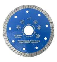 Disc DiamantatExpert pt. Gresie ft. dura, Portelan dur, Granit- Turbo 115x22.2 (mm) Super Premium - DXDH.3957.115.22