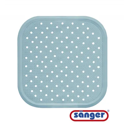 Covoras antiderapant pentru dus cu ventuze 56 x 56 cm
