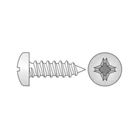 Surub Cap Bombat Pentru Tabla 7981 Otel Zincat-6.3x 19