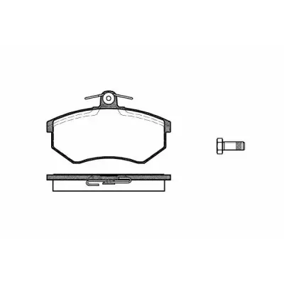 Set placute frana, frana disc REMSA 0134.10