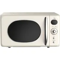 Cuptor Microunde Retro, Afisaj Digital, Putere 700W, Capacitate 20 l, Alb