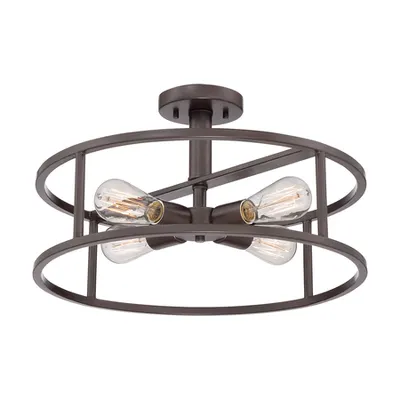 Plafoniera New Harbor 4 Light Semi-Flush