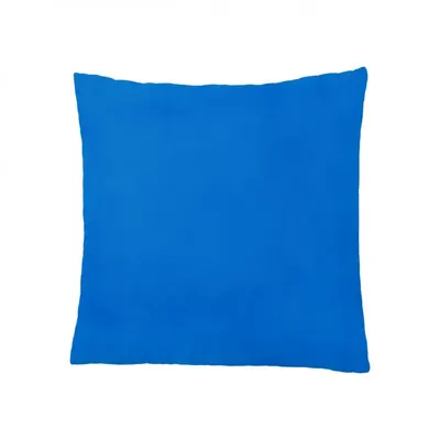 Perna Somnart Belina din microfibra, lavabila la masina, albastru 60 x 60 cm
