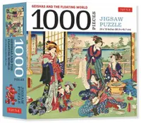 Puzzle Tuttle Publishing din 1000 piese - Gheișele și lumea plutitoare