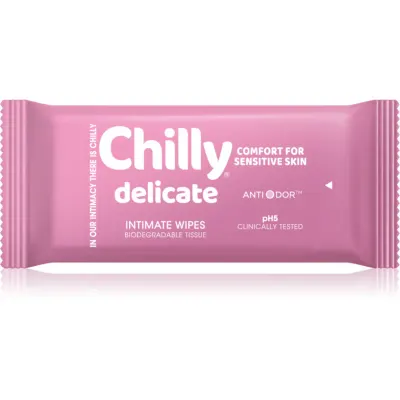 Chilly Delicate Intimate Wipes servetele umede pentru igiena intima 12 buc