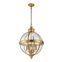 Corp de iluminat suspendat, lustra Adams 4 Light Pendant Chandelier – Brushed Bronze