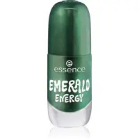essence Gel Nail Polish lac de unghii sub forma de gel culoare 13 EMERALD ENERGY 8 ml