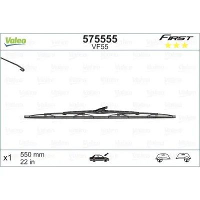 Lamela stergator VALEO 575555