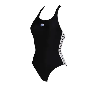 Costum de baie pentru femei Arena Icons Swimsuit Racer Solid