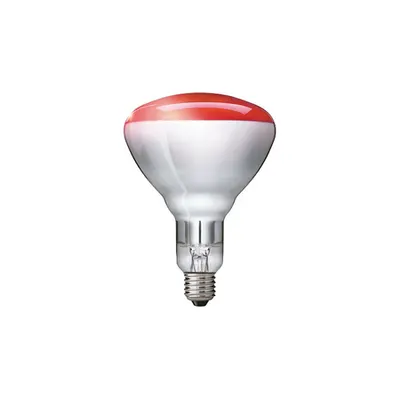 Bec Infrarosu BR125 150W E27 Rosu