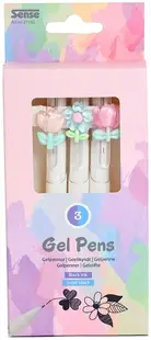 Set gel pixuri Sense - Flori, 3 bucăți