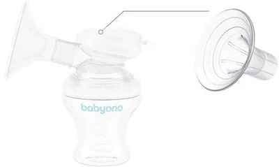 Piesă de rezervă pentru pompă de lapte Babyono Compact - Trichter din silicon