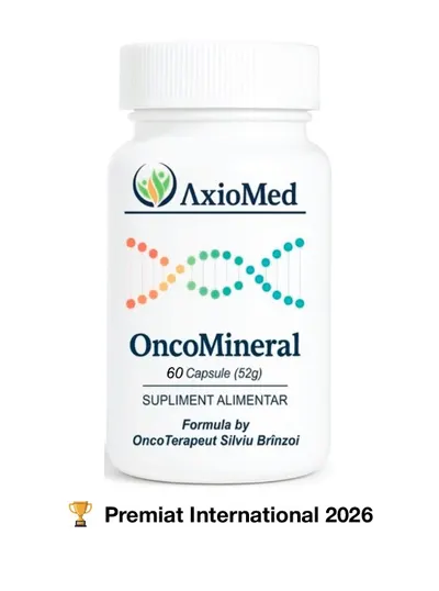 AxioMed OncoMineral – supliment alimentar sub forma de capsule cu minerale – 60 cps