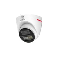 Camera supraveghere exterior analogica Dome Dahua WizColor HAC-HDW1249X-A-PRO-0280B-DIP, 2 MP, 2.8 mm, lumina calda 50 m, microfon dublu