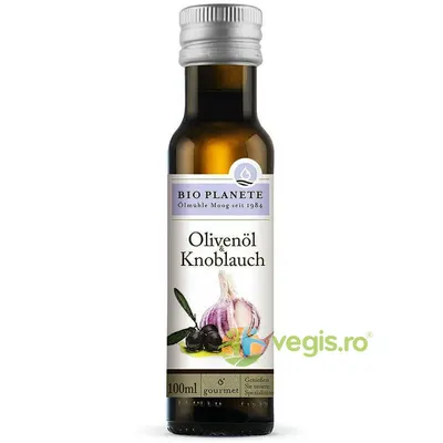 Ulei de Masline Extravirgin cu Usturoi Ecologic/Bio 100ml
