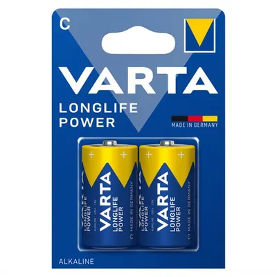 Baterii C R14, blister 2 Buc. Varta
