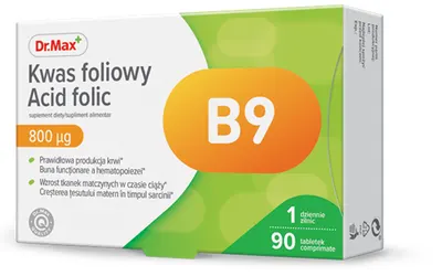 Dr. Max Acid folic, 90 comprimate filmate