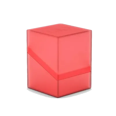 Cutie Depozitare Ultimate Guard Boulder Deck Case 100+ Standard Size - Rubiniu