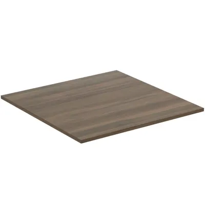 Blat pentru mobilier baie Ideal Standard Adapto 50 cm, maro inchis