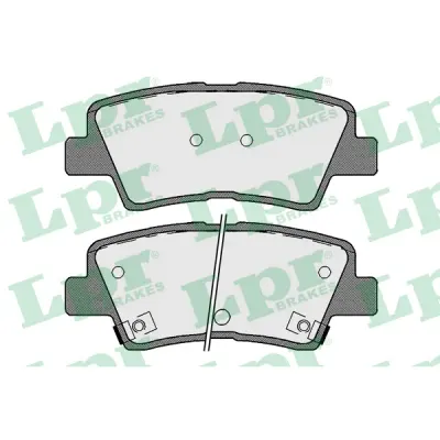 Set placute frana, frana disc LPR 05P1710
