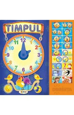 Carte cu sunete: Timpul + poezii