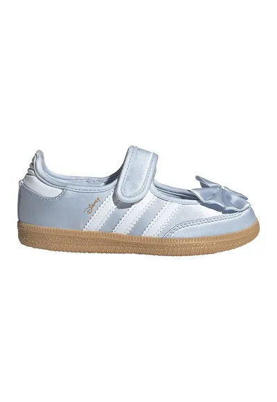 Pantofi Mary Jane Samba - Alb/Albastru deschis