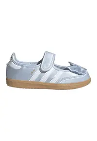 Pantofi Mary Jane Samba - Alb/Albastru deschis