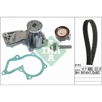 Set pompa apa+curea dintata INA 530 0605 30
