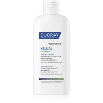 Ducray Kelual Squanorm Regulating Treatment Shampoo Oily Dandruff șampon pentru par gras si cu matreata