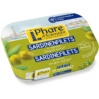 File de Sardine in Ulei de Masline Extravirgin 100g
