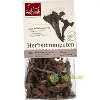 Ciuperci Trompete Negre Deshidratate Nativ fara Gluten Ecologice/Bio 20g