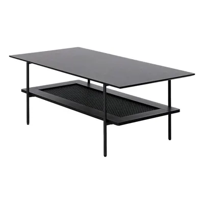 Măsuță de cafea neagră 55x110 cm Pensacola – Unique Furniture