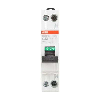Intrerupator Automat 32A 1P+N C 4.5Ka SN201-L