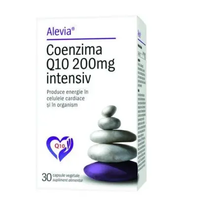 Coenzima Q-10 intensiv 200mg 30cps - ALevia