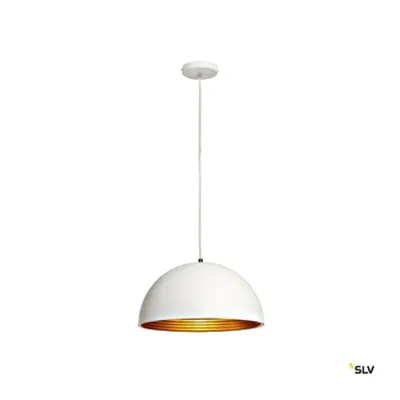 FORCHINI M, PD-2, 40cm, circular, alb/auriu, E27, max. 40W