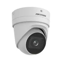 Camera supraveghere IP Dome Hikvision Acusense Darkfighter DS-2CD2H46G2-IZSC, 4 MP, IR 40 m, 2.8-12 mm, slot card, PoE, IP66, clasificare persoane/vehicule