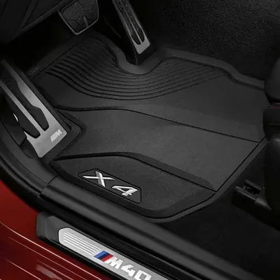 Set covorase fata All-weather - negru - Bmw X4 G02