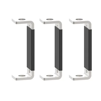 One-Pole Bridging Bars. 3-Piece Set, Each Cobers 1 Pole