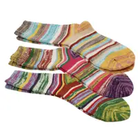 Set 3 perechi șosete colorate, Antonio, unisex, model dungi, 35/38