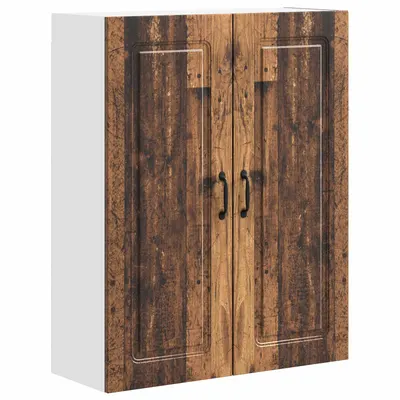 vidaXL Panou mașină de spălat vase Kalmar Lemn vechi 80 x 31 x 100 cm