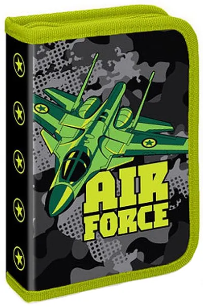 Penar școlar echipat S. Cool - Air Force, cu 1 fermoar